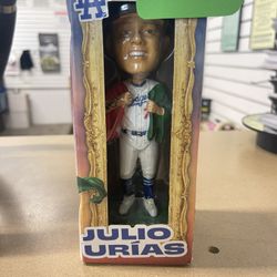 Julio Urías World Series Bobblehead 