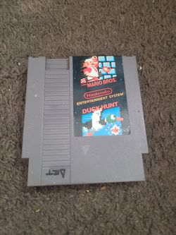 Super Mario Bros. / Duck Hunt NES Cartridge