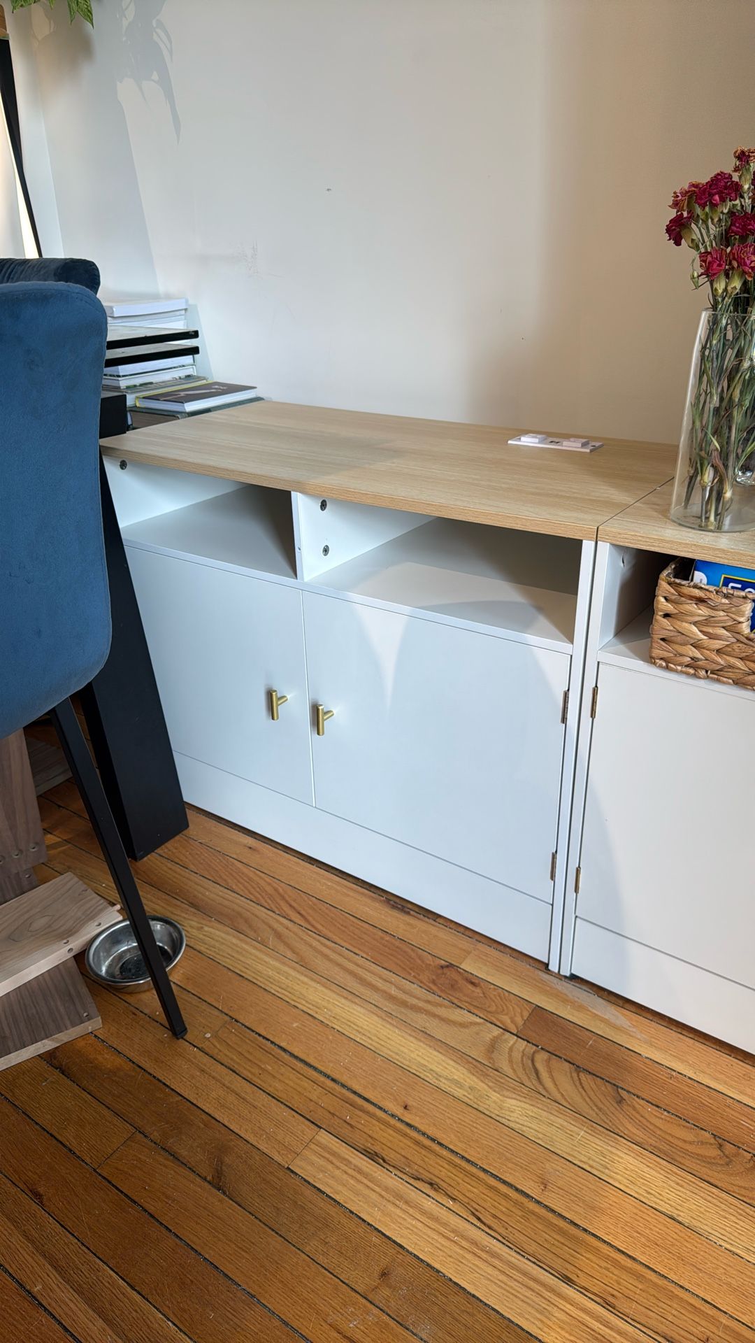 Cat Litter Box Enclosure/TV Stand