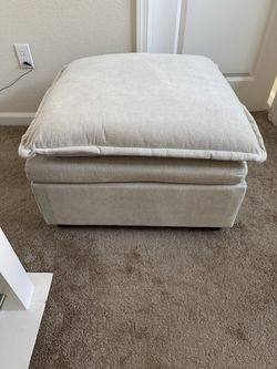 Brand New Ottoman with Hidden Storage Compartment