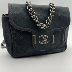 100% Chanel Archi Small Should And Crossbody Bag