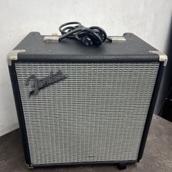 Fender Rumble 25 Bass Amp W Power Cord 1x8 25 Watt