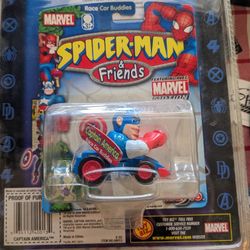 2003 Miasto Captain America Race Buddies 