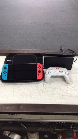 Nintendo Switch OLED Model HEG-001 Hand Held Console includes PDP Afterglow-Wave Controller