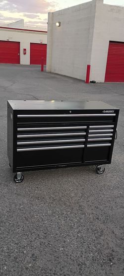 Husky tool box ,work bench