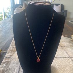 Real Gold Chain And Charm