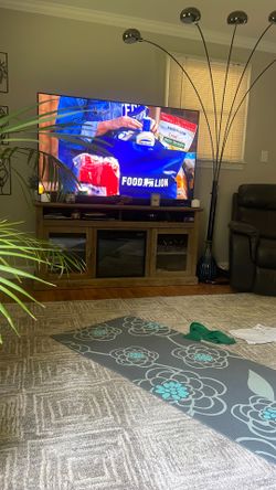 Tv Stand with fireplace