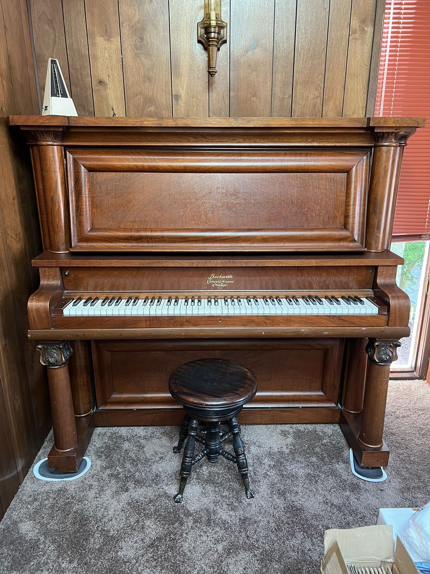 Beckwith Concert Grand Upright Piano