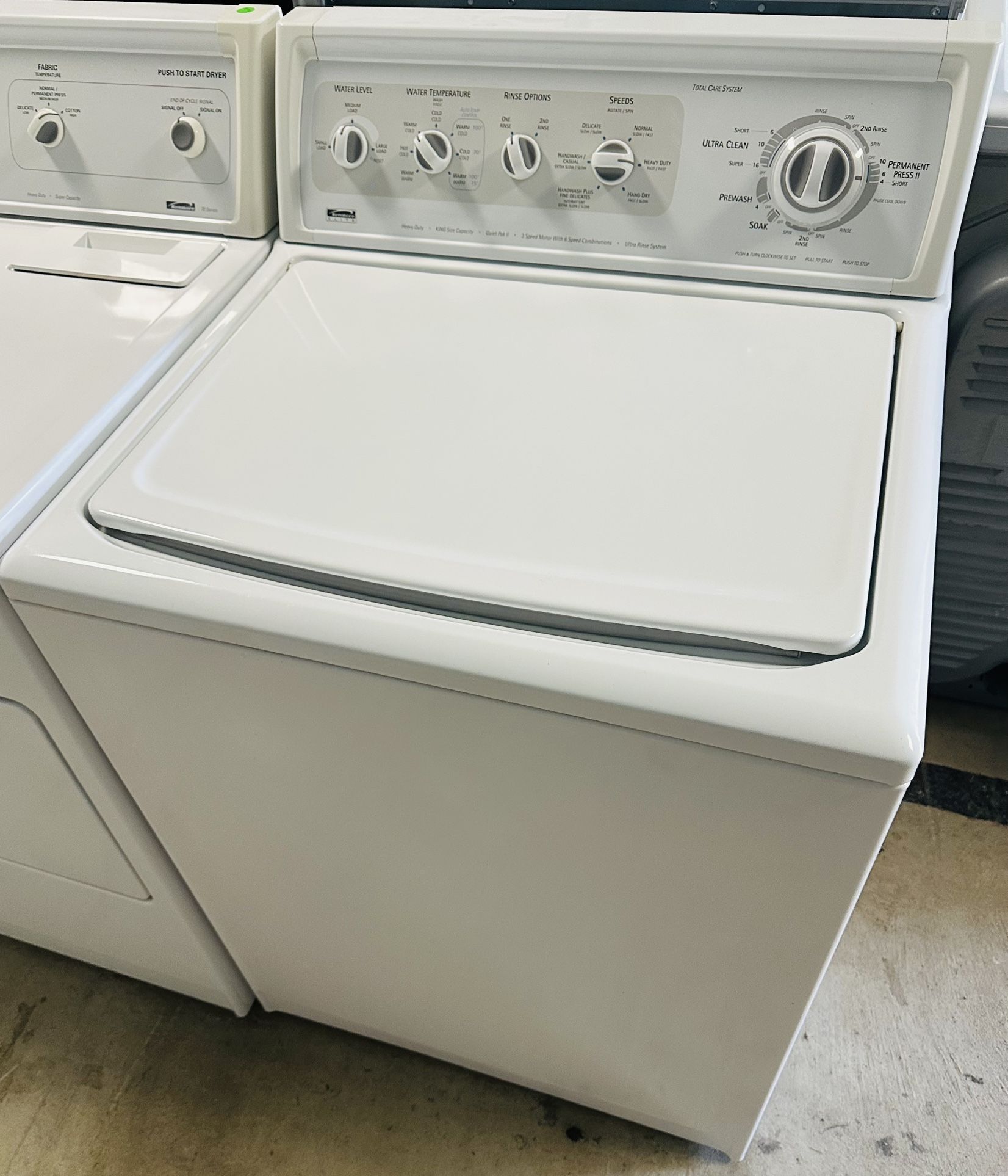 King Size Mechanical Kenmore Elite Washer