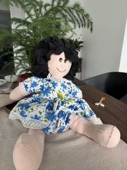 Handmade Colombian Cloth Doll – Beautiful & Unique