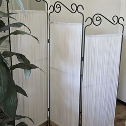 Ikea room divider 3 panels foldable