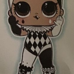 LOL surprise doll Harlequin Girl Lights glitter series.