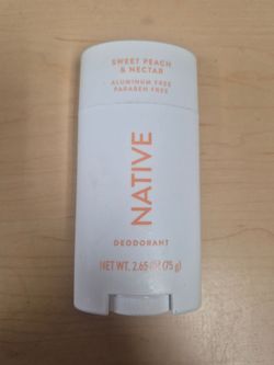 Native Deodorant Sweet Peach & Nectar 2.65 oz
