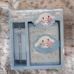 Cinnamon Roll Stationary Kit Kids Hello Kitty