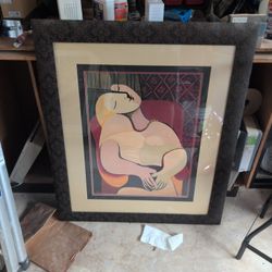 Picasso Print w/Frame