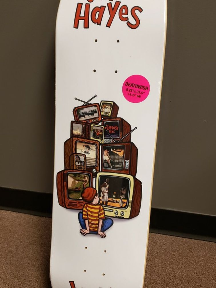 DEATHWISH SKATEBOARD DECK