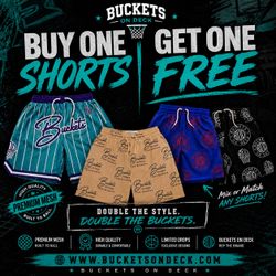 Buckets on Deck shorts!