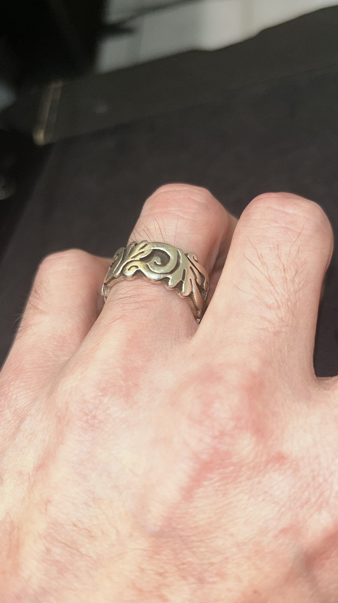 Handmade By Me (A MEXICAN SOLID (Double Wrapped SILVERWARE RING) So I Took A Very High End Silver Spoon And “SOME SAY RUINED IT” Do You Think So?? Rings