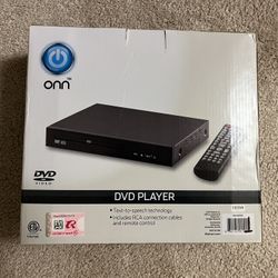 New onn DVD player