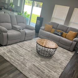 BRAND 🆕 Reclining Sofa Set !