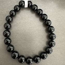 New, Beautiful Black Tourmaline Bracelet. Men’s And Women Size Available. Jewelry Bag Included.