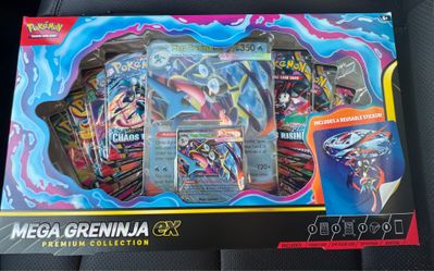 Pokemon mega greninja ex premium collection
