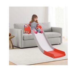 Couch Slide for Stairs Bed Kids Climbing Slide for Sofa Table Toddler Slide Indoor Toy Couch Slide for Kids, Easy to Assemble Store (Red