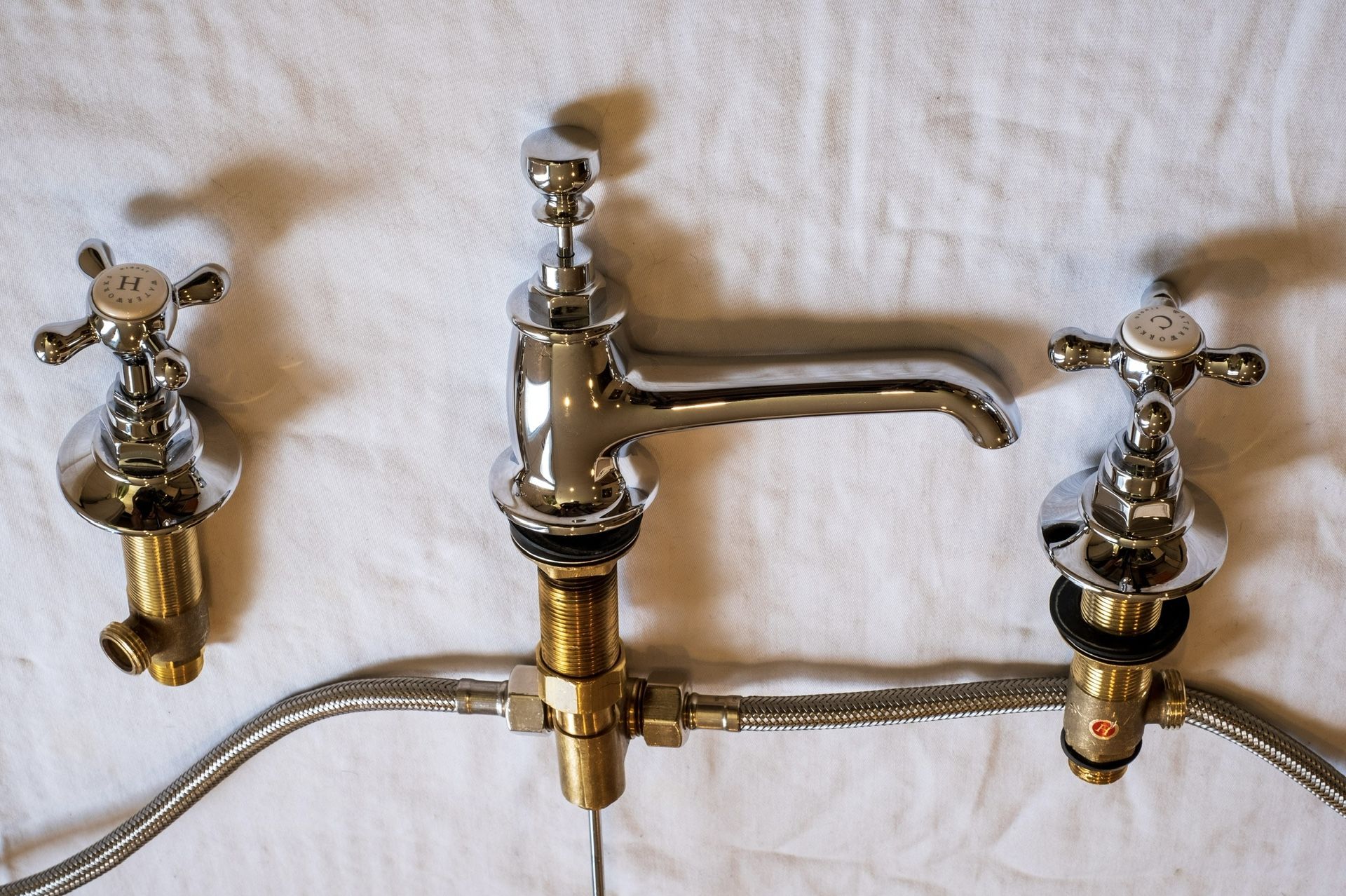 Waterworks Highgate 3 Hole Lavatory Faucet