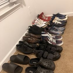 🔥 Sneaker Bundle: 5 Nikes + 2 Jordans + Adidas + Vans + Crocs + 2 Dress Shoes