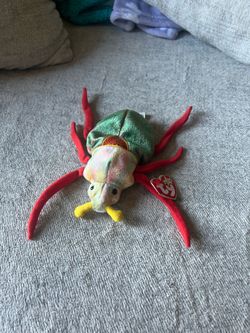 Ty Beanie Baby Scurry Beetle Plush Beanbag 2000 Vintage Beanie Babies