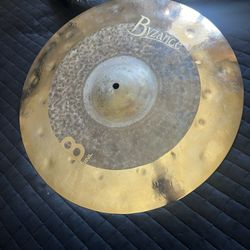 Meinl Cymbal Byzance 18”dual Crash Open Box( Never Used) Beautiful Sou
