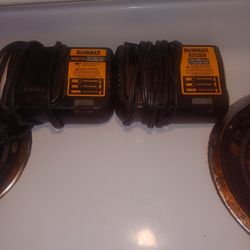 DeWalt Battery Chargers 12 Volt 20 Volt Max
