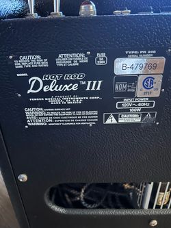Fender Hot Rod Deluxe III 40W Tube Combo Amp