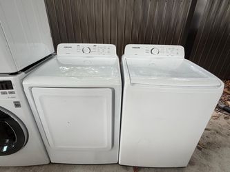Samsung Washer and Dryer Set