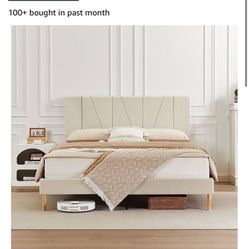 Full Sized Bed Frame and Head Board