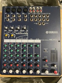 Yamaha MG102 Channel Mixer