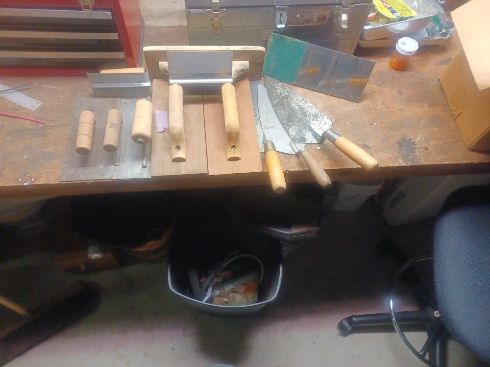 Concrete Tools Assorted