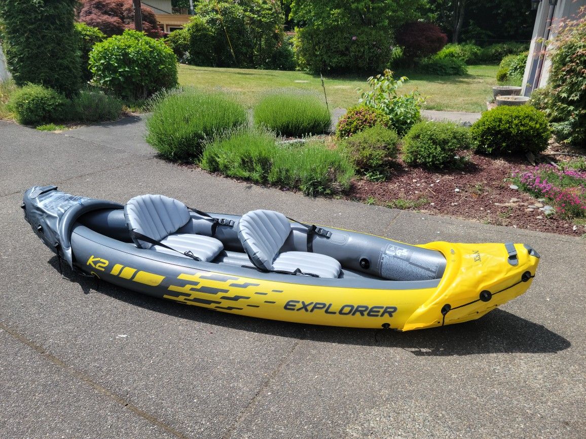 Intex Inflatable Kayak for Sale in Olympia, WA OfferUp
