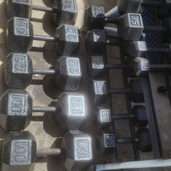 10   20  30  40  85   90   100  dumbells 