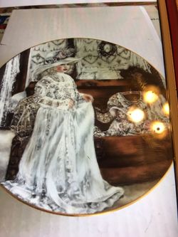 Olivia by Corine Layton Victorian Plate