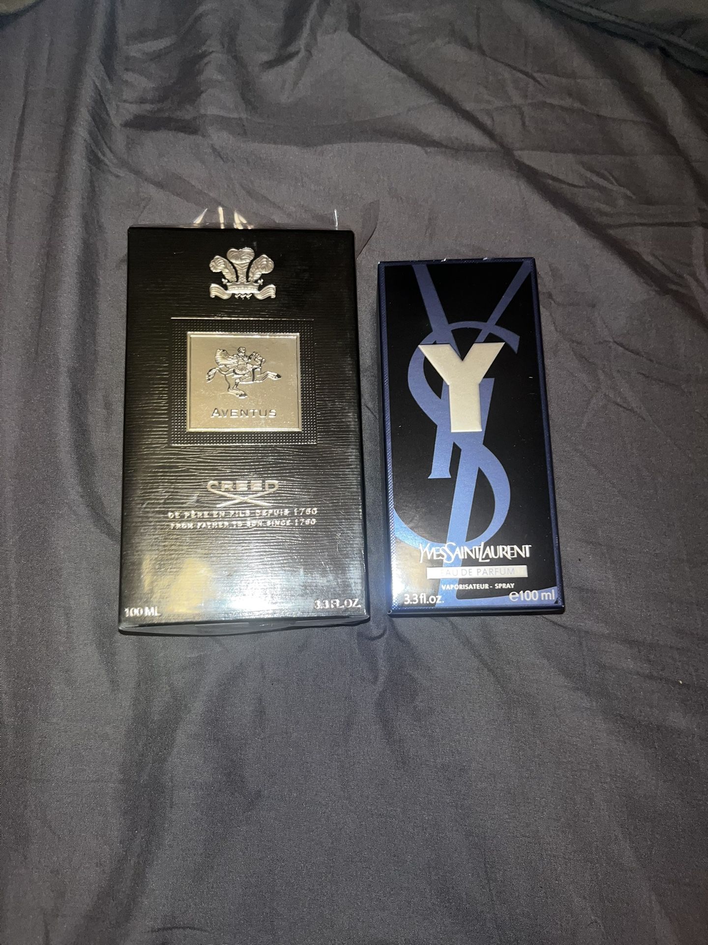 creed aventus and ysl edp
