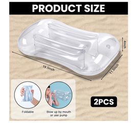 4 Pcs Inflatable Poolside Chair