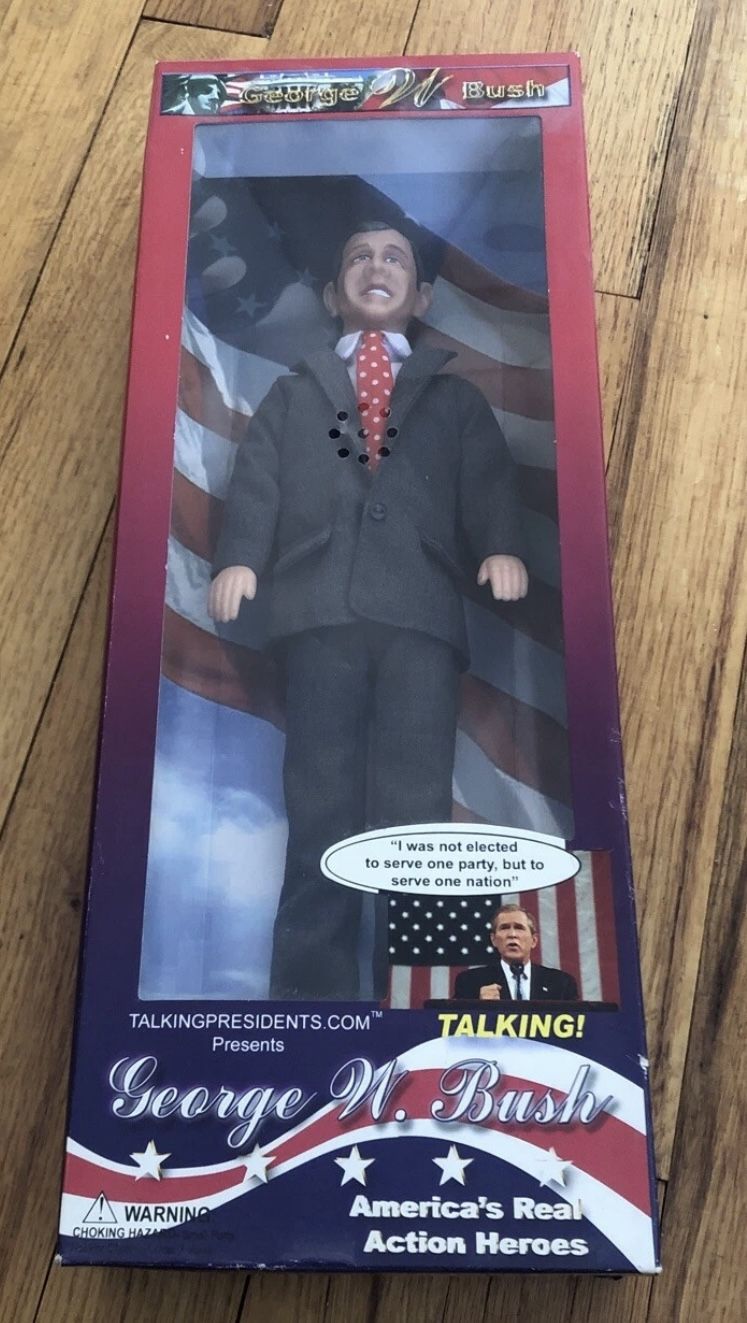 President Talking Action Figure Talking Presidents 12 Inch NEW!
