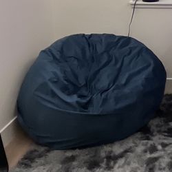 Blue Turquoise Bean Bag
