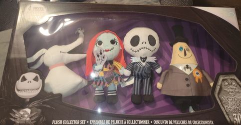 30th Anniversary Nightmare Before Christmas Plush Collection Nib
