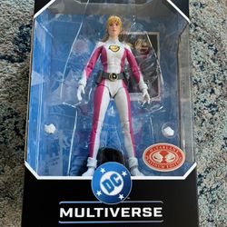 Dc McFarlane Red Platinum Edition Saturn Girl Figure