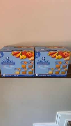 Gerber baby food
