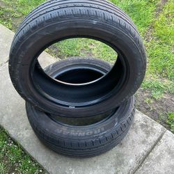 Set Of 2 Used Tires 205/55/16 