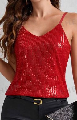Women’s Sparkly Party Tank Top
