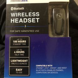 NEW-Bluetooth Wireless Headset. iPhone, MAKE OFFER.